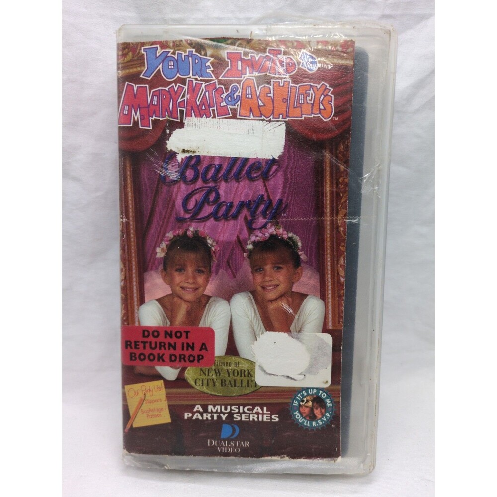 You're Invited To Mary Kate & Ashleys Ballet Party VHS Tape
